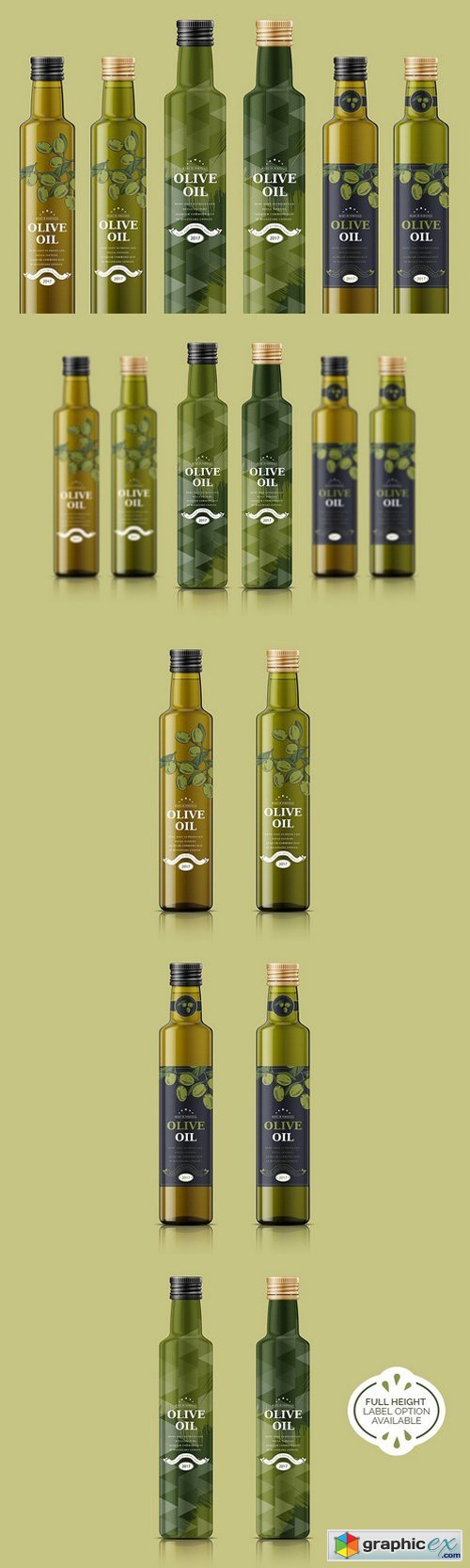 Download Olive Oil Bottle Mockup » Free Download Vector Stock Image ...