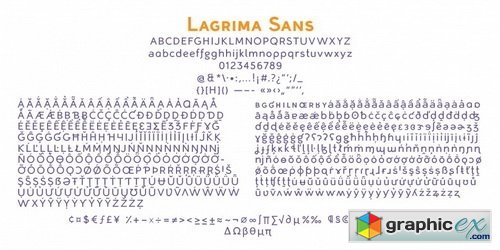 Lagrima Sans Font Family