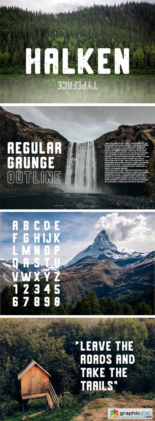 Halken Typeface