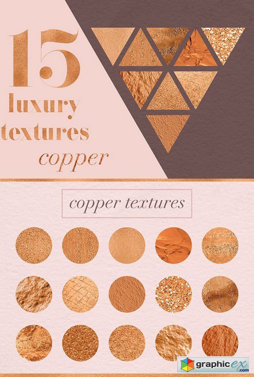 Luxury Copper Textures
