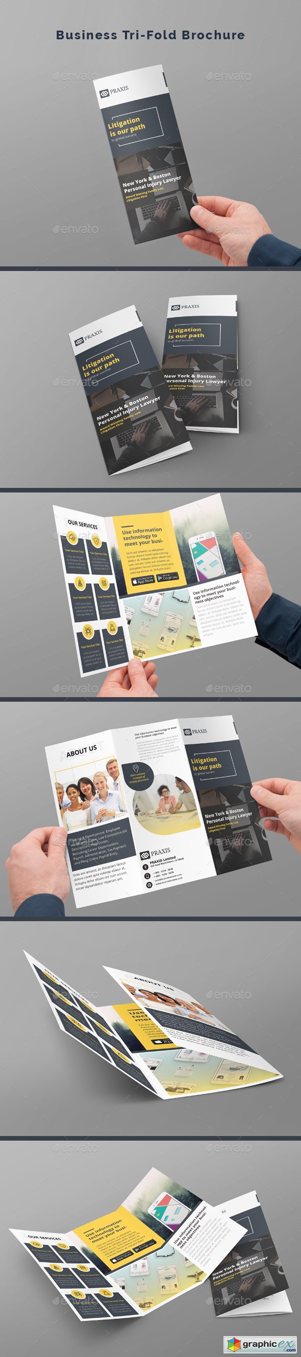 Business Tri-Fold Brochure 20652340