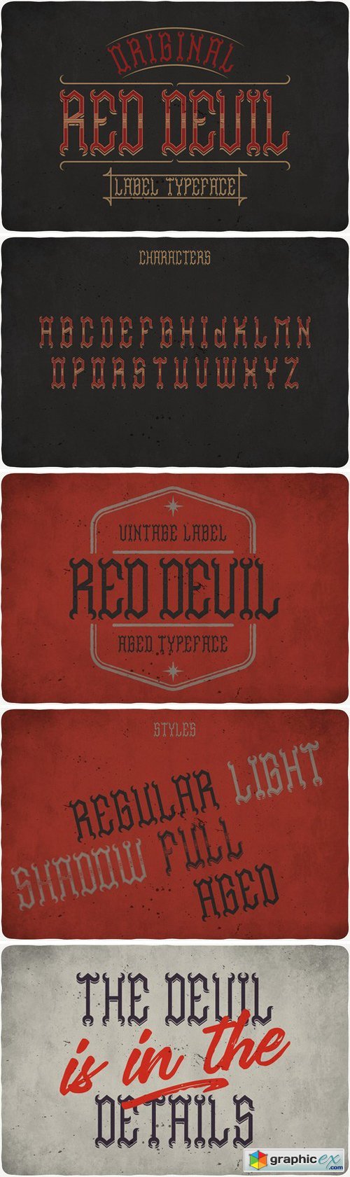 Red Devil Typeface