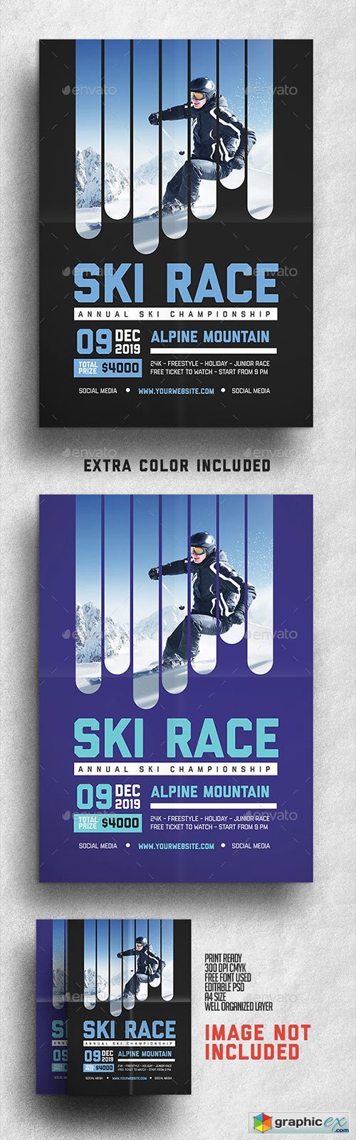 Ski Race Flyer