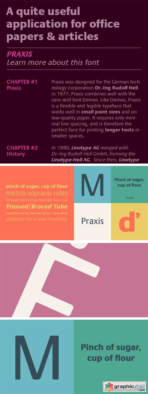 Praxis Font Family