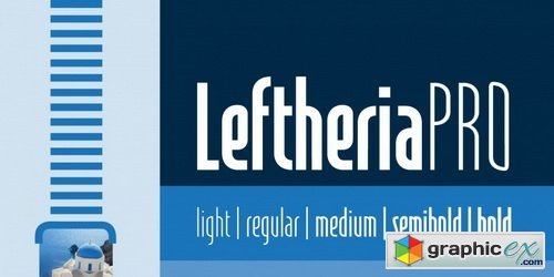 Leftheria PRO Font Family