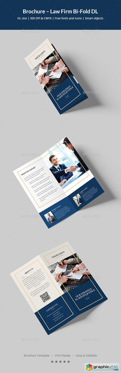 Brochure  Law Firm Bi-Fold DL