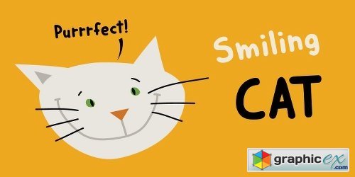 Smiling Cat Font