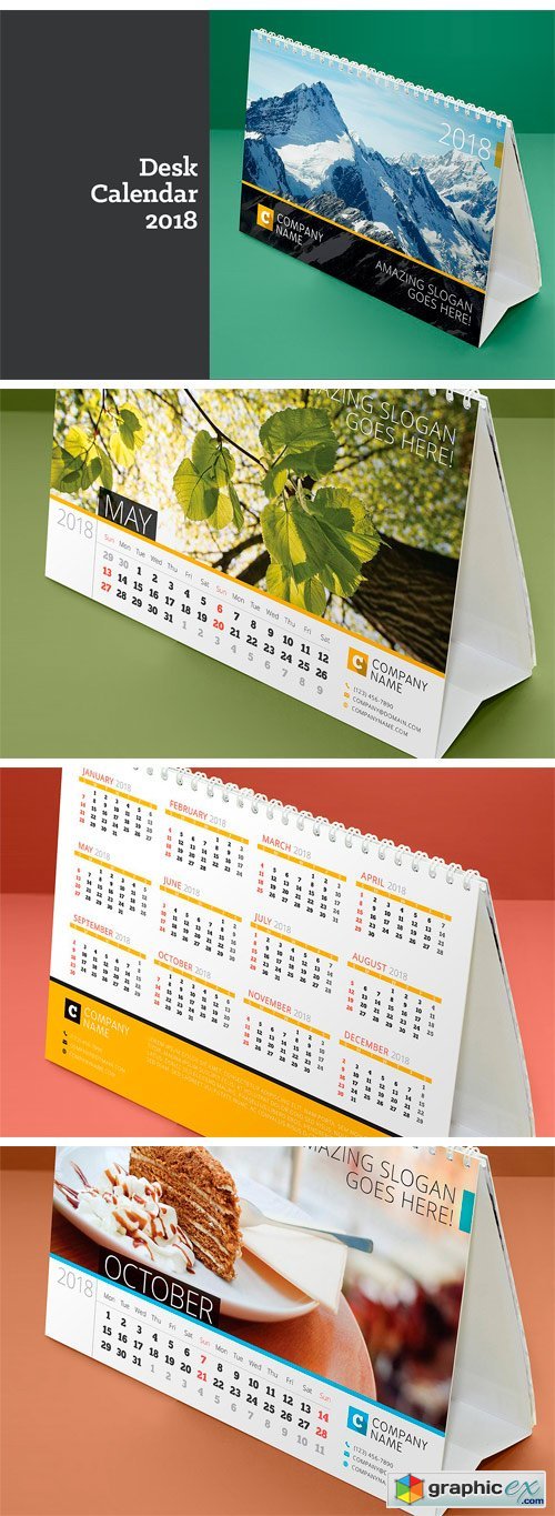Desk Calendar 2018 (DC23)
