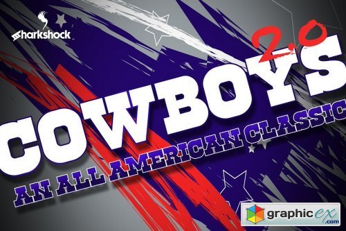Cowboys 2.0 Font
