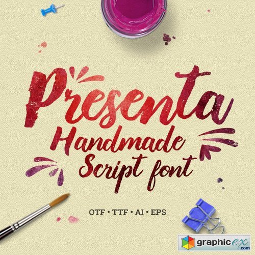 Presenta  Handmade Script Font