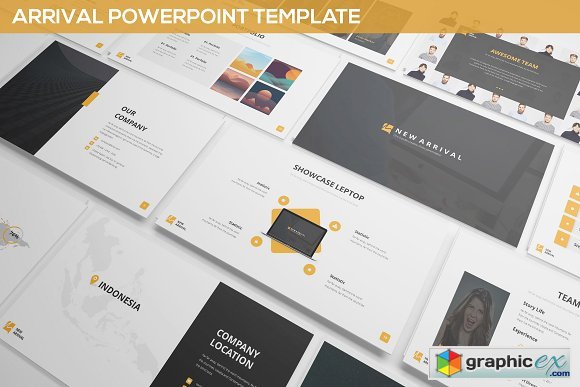 Arrival Powerpoint Template