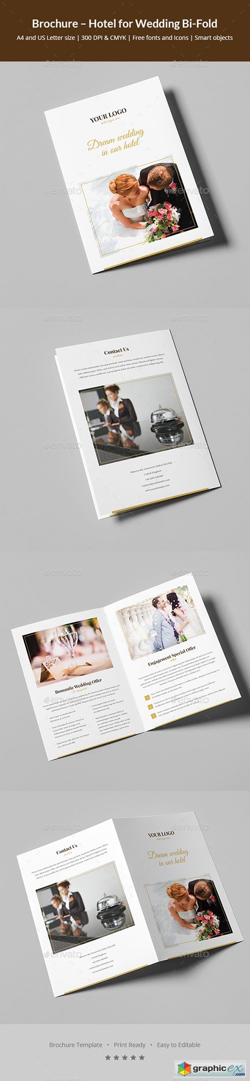 Brochure  Hotel for Wedding Bi-Fold