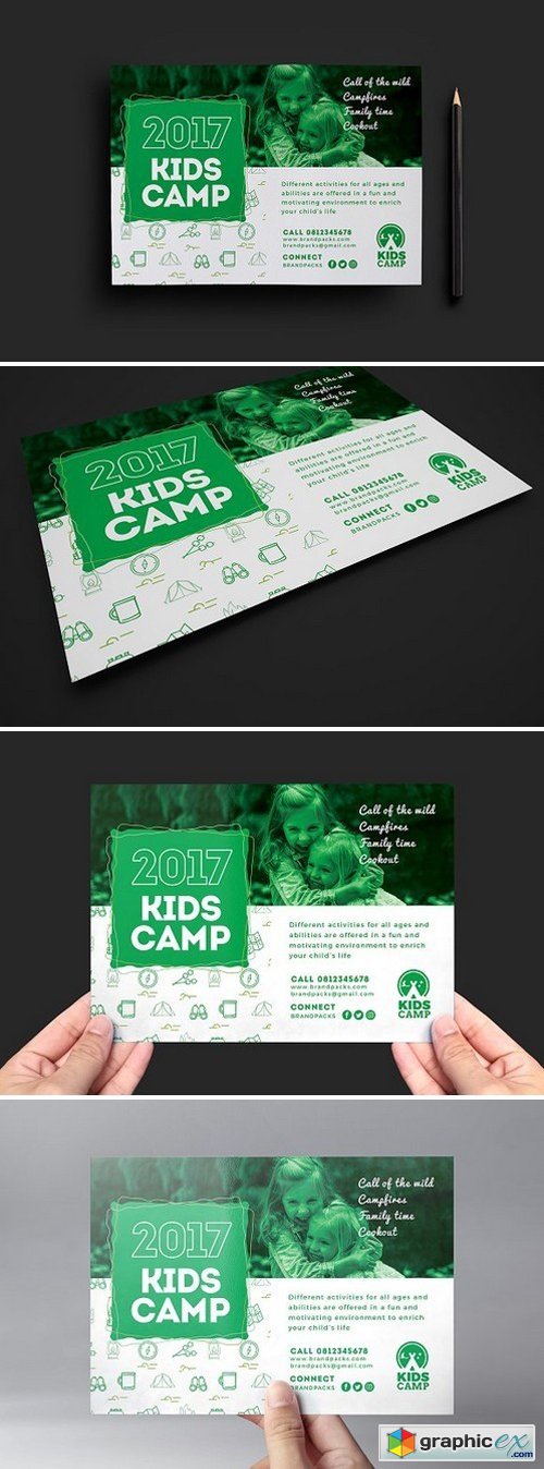 Kids Camp Flyer Template