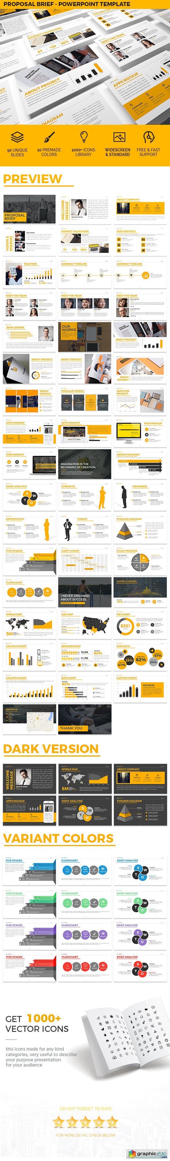 Proposal Brief Powerpoint Template
