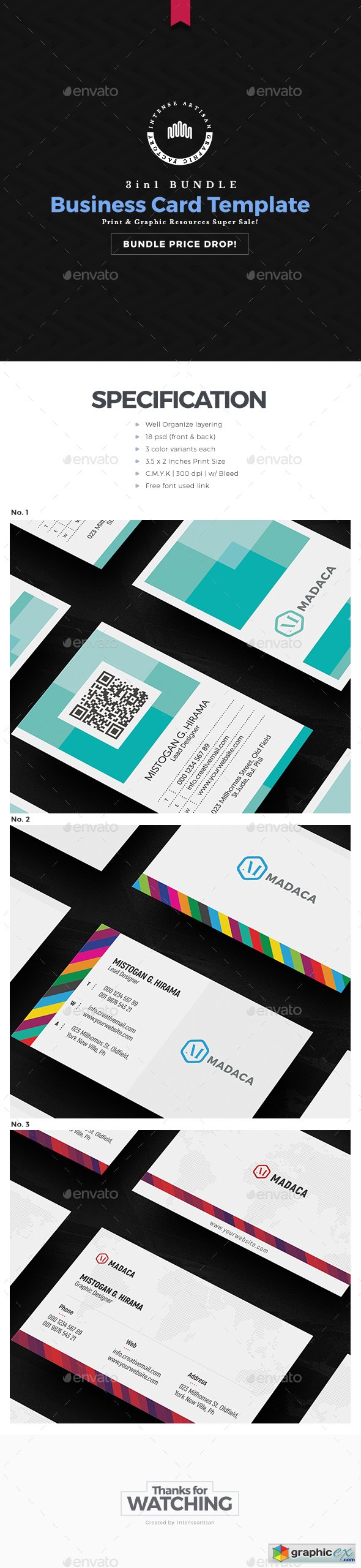 Business Card - 3in1 Bundle