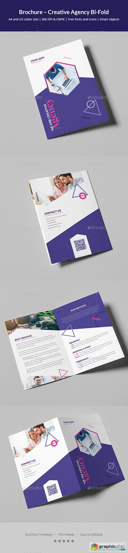Brochure  Creative Agency Bi-Fold