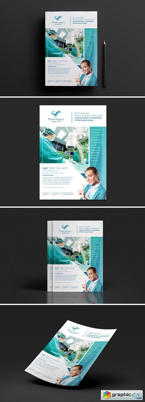 A4 Plastic Surgery Poster Template 2