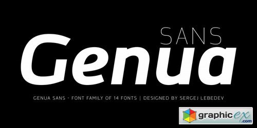 Genua Sans Font Family