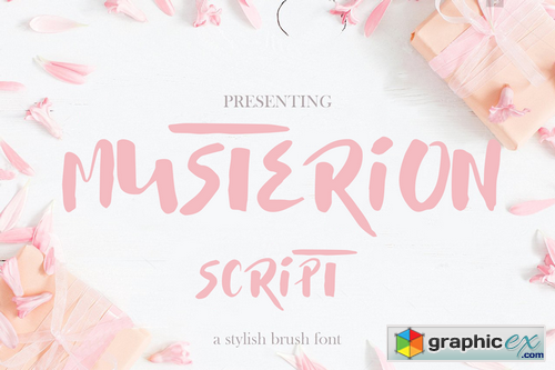 Musterion Brush Font