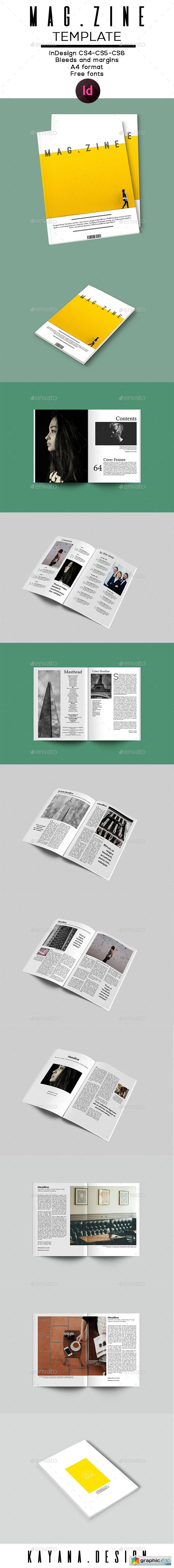 Mag.zine A4 Magazine Template