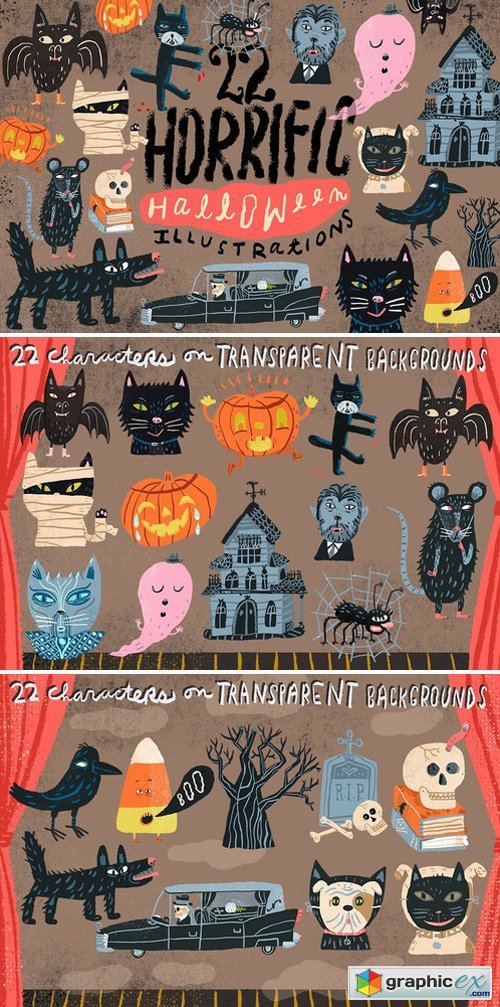 22 Horrific Halloween Illustrations