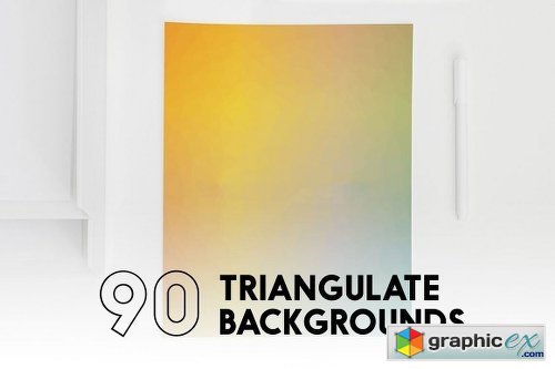 90 Triangulate Backgrounds