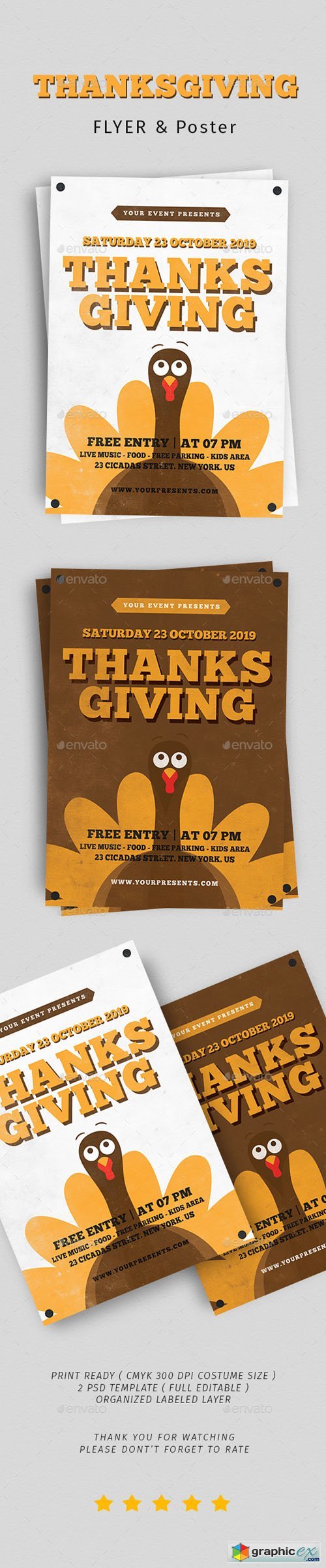 Thanksgiving Flyer Vol. 5