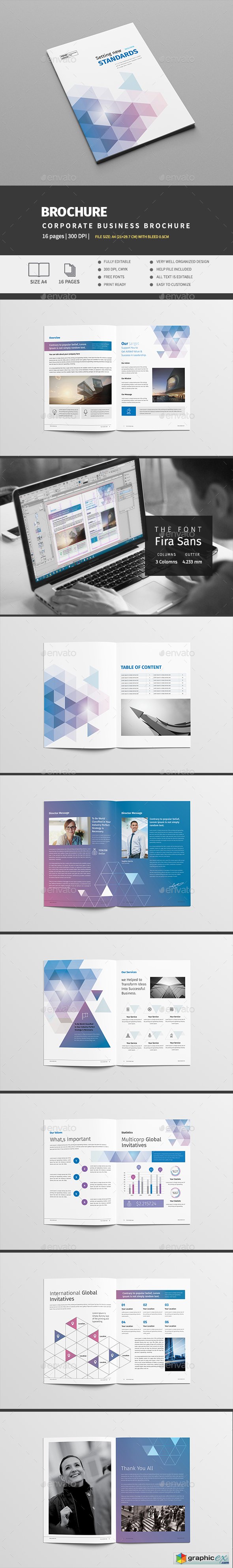 Colorful Multipurpose Brochure 16 Pages
