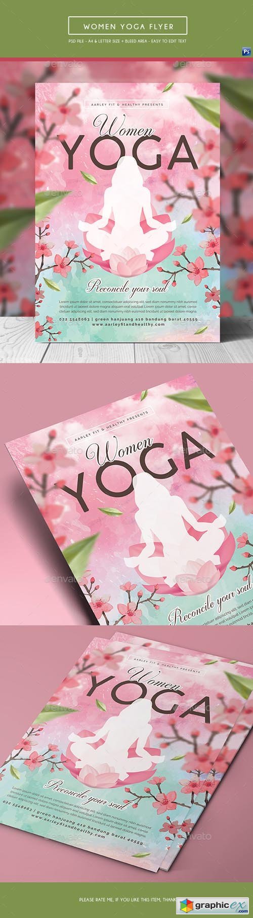 Women Yoga Flyer / Poster