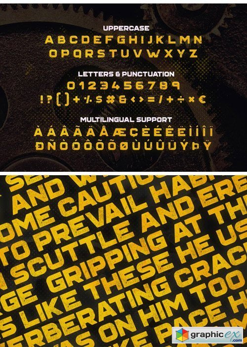 Grind Font Family » Free Download Vector Stock Image Photoshop Icon
