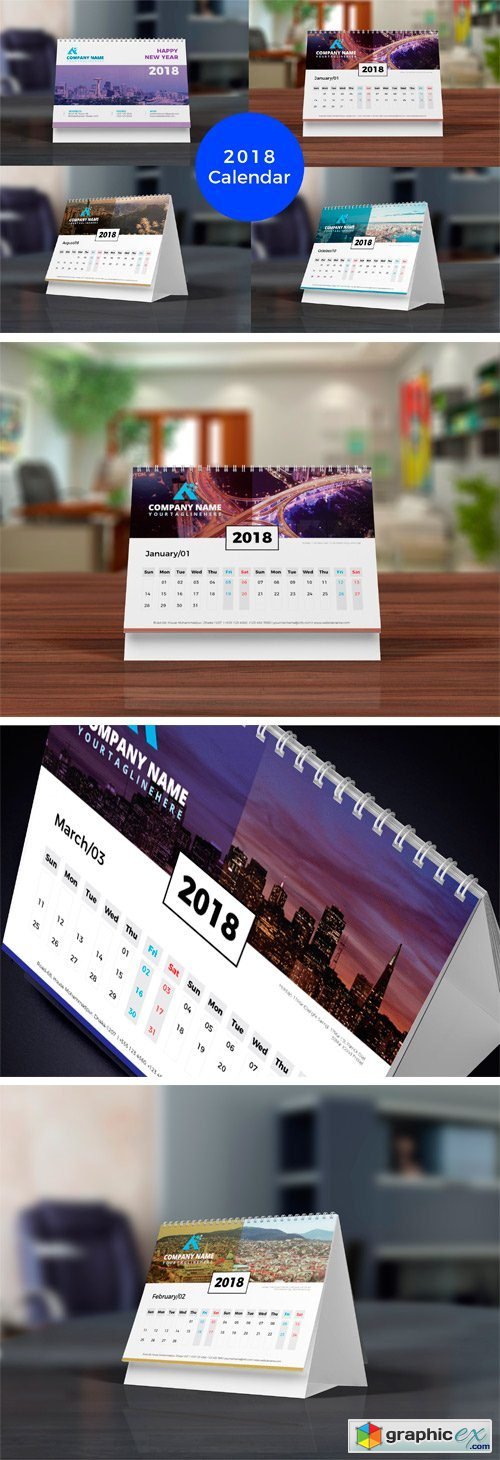 Desk Calendar 2018 1911121