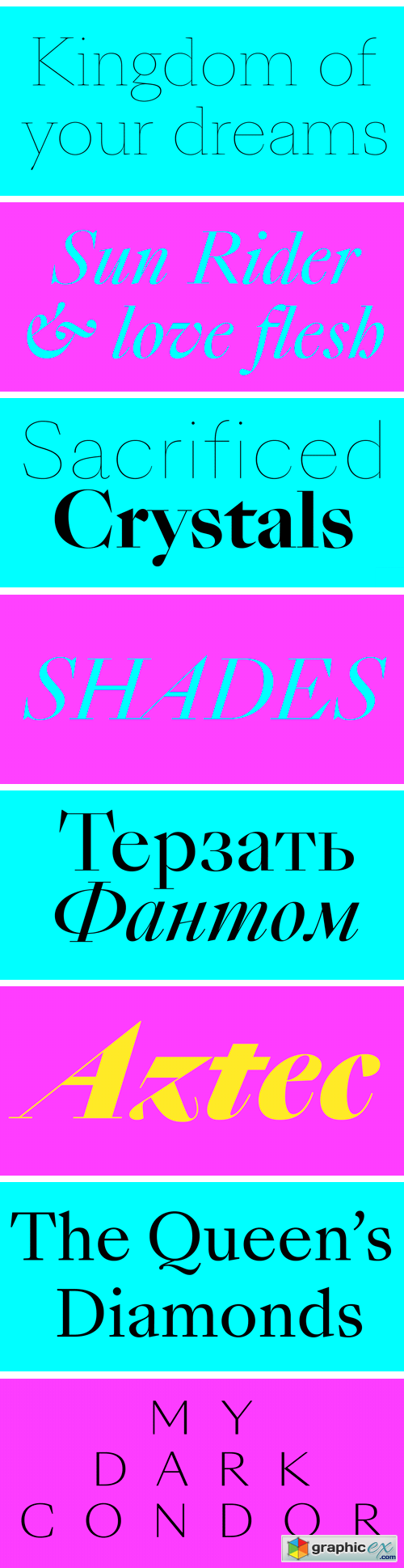 SangBleu Full Typeface (ver. 2.5) + Cyrillic Support
