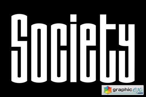 Society Font Family - 4 Fonts