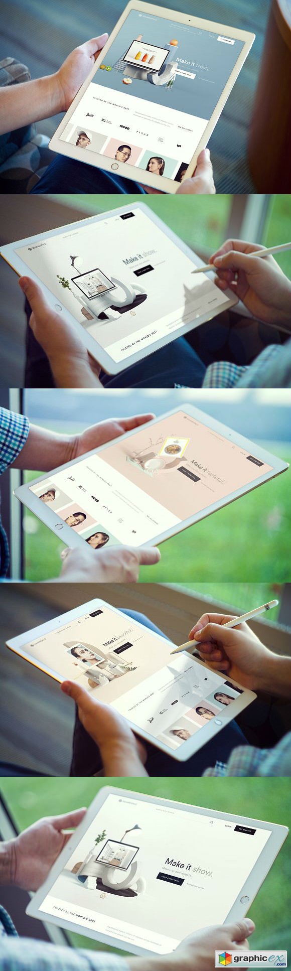 iPad Pro Mockups v4