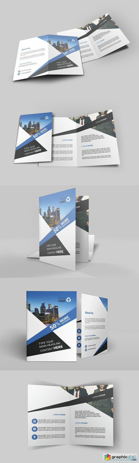 Business Bi Fold Brochure