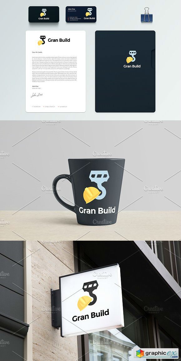 Logo Template in 5 Formats