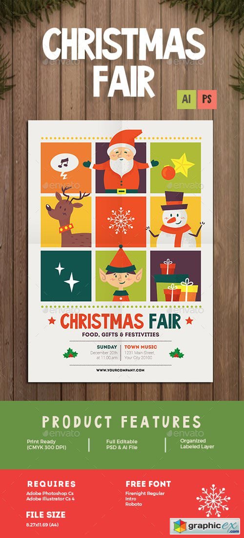 Christmas Fair Flyer 13885953