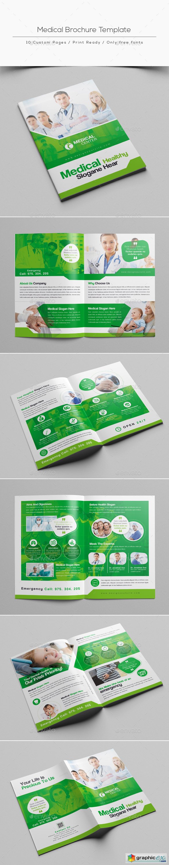 Medical Brochure Template 20856321