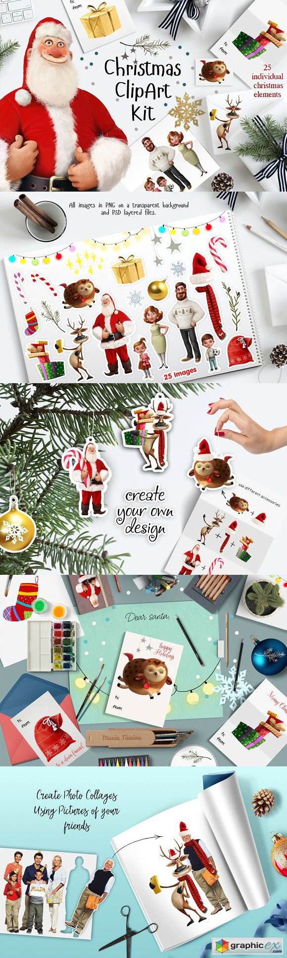 Christmas Clip Art Kit