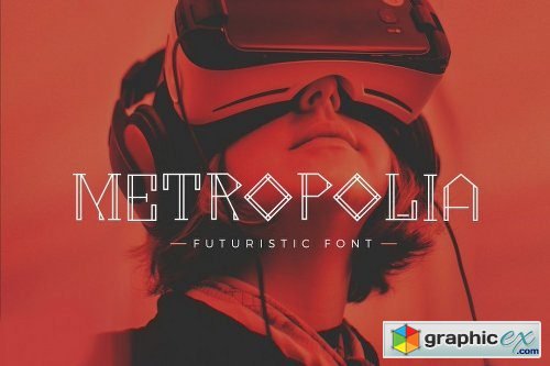 Metropolia - Futuristic Font
