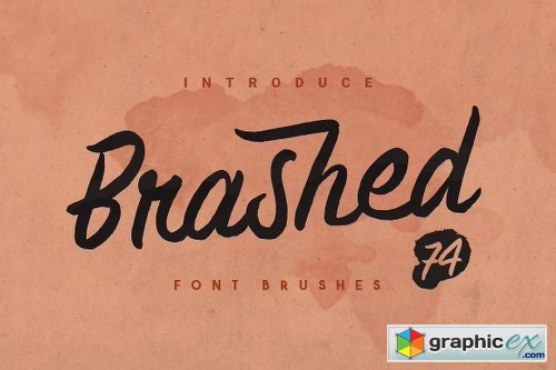 Brashed Typeface