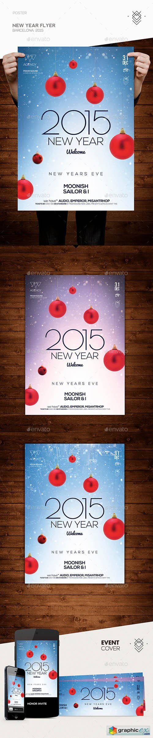 New Year Flyer 9845015