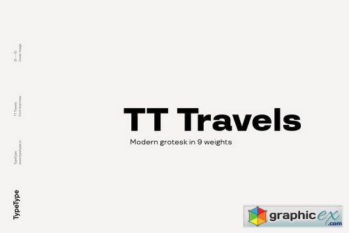 TT Travels Font Family