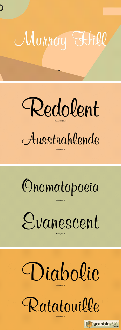 Murray Hill Font Family