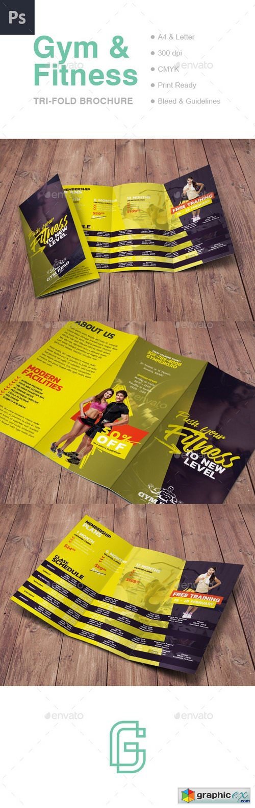 Gym Tri-Fold Brochure