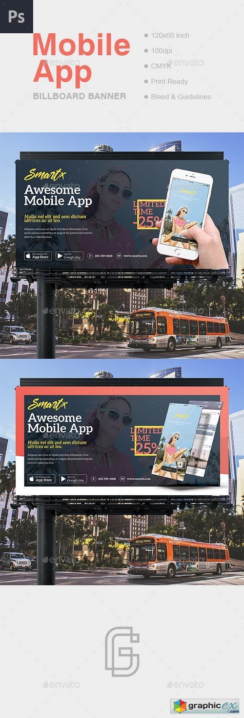 Mobile App Billboard Banner