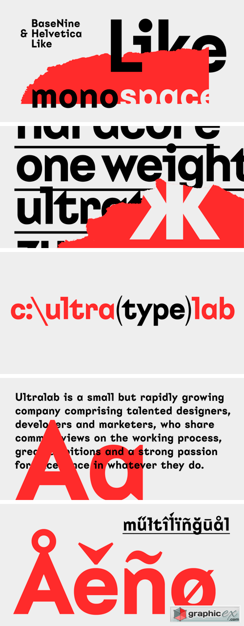 Ultratype Beta Font