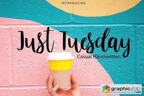 Just Tuesday | Casual Handwritten