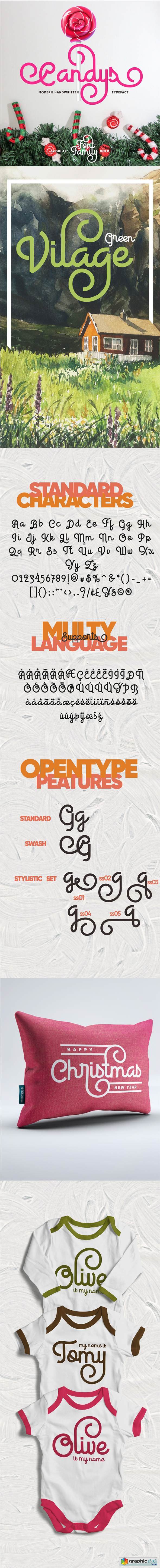 Candys Typeface