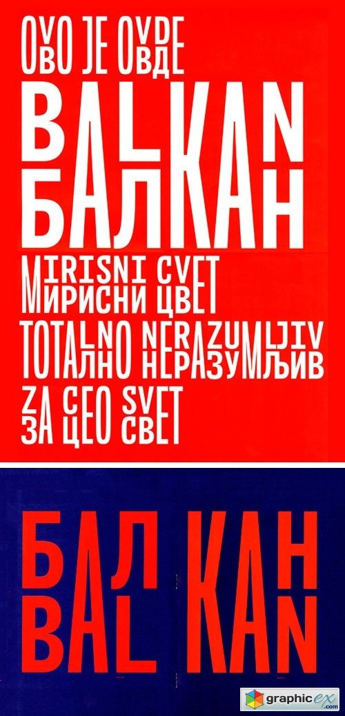 Balkan Sans Font Family